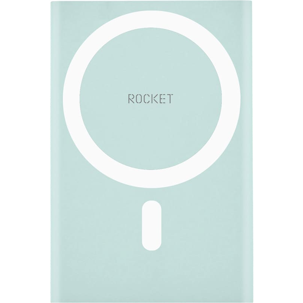 Беспроводная аккумуляторная батарея 5000mAh Rocket Hold, PD20W, цвет:светло-зеленый